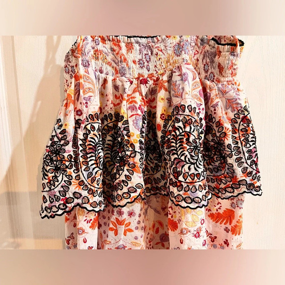 Anthropologie Samsa Embroidered Sundress by Antik Batik - Picture 3 of 10